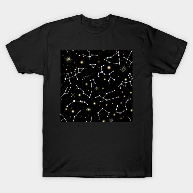 Constellations T-Shirt by Salty Siren Studios